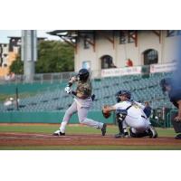 Biloxi Shuckers third baseman Mike Boeve