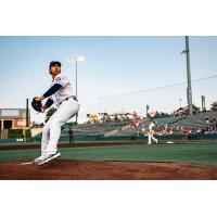 Kansas City Monarchs pitcher Daniel Martinez