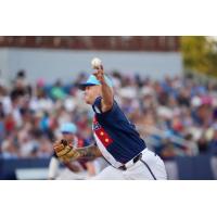 Pensacola Blue Wahoos pitcher Robby Snelling