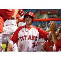 Ottawa Titans outfielder Jake Sanford