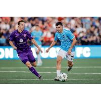 Louisville City FC's Taylor Davila versus Colorado Springs Switchbacks' Anthony Fontana