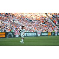 Chicago Fire FC midfielder Sergio Oregel
