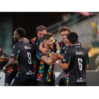 Oakland Roots celebrate win