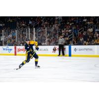 Forward Nick Wong with the Atlanta Gladiators